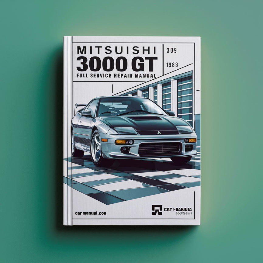 Mitsubishi 3000GT GTO 1993 Vollständiges Service-Reparaturhandbuch