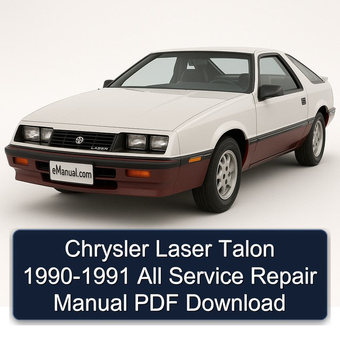 Chrysler Laser Talon 1990-1991 All Service Repair Manual