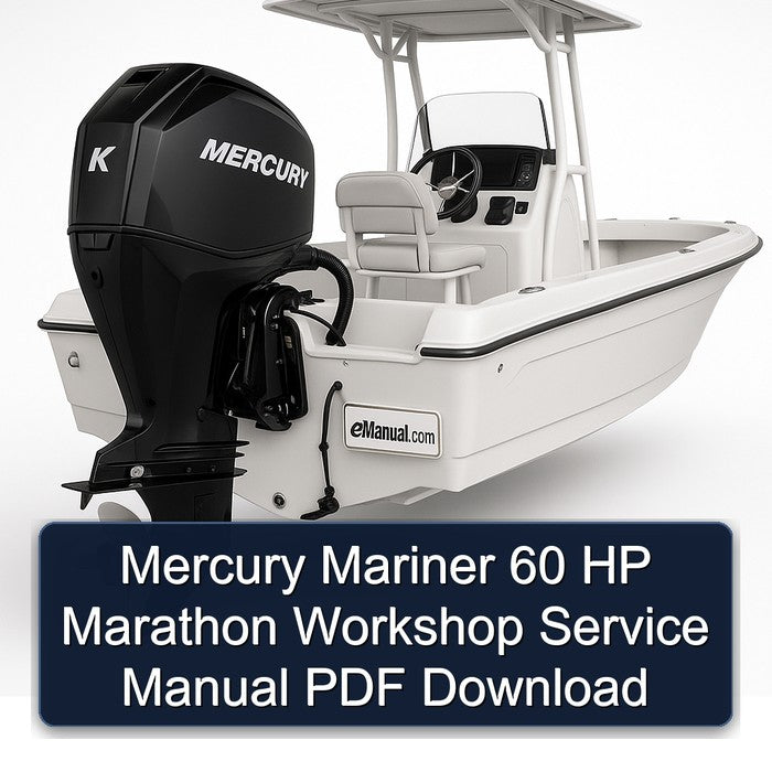 Mercury Mariner 60 HP Marathon Workshop Service Manual
