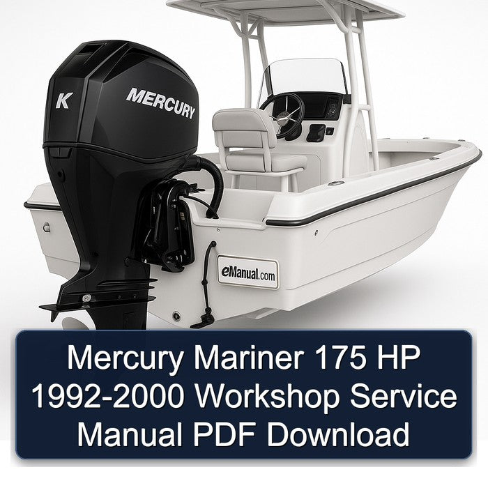 Mercury Mariner 175 HP 1992-2000 Workshop Service Manual