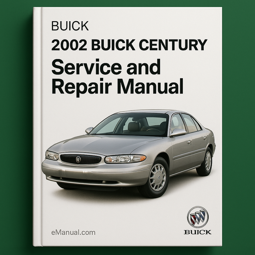 Manual de servicio y reparación del Buick Century 2002