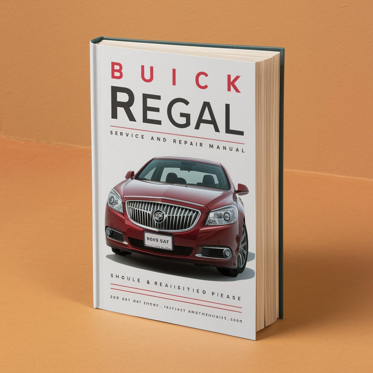 Manual de servicio y reparación del Buick Regal 2013