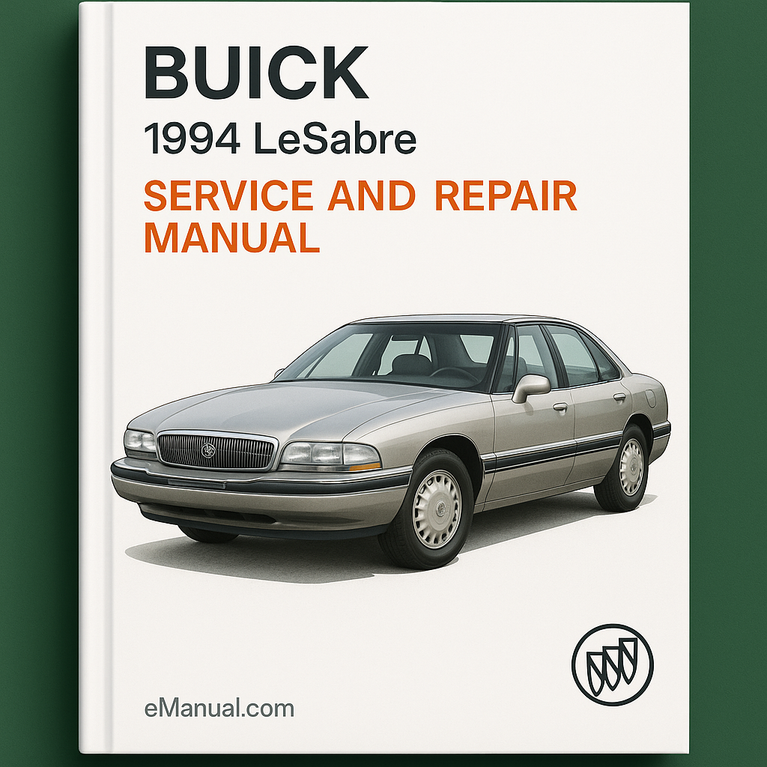Manual de servicio y reparación de Buick LeSabre 1994
