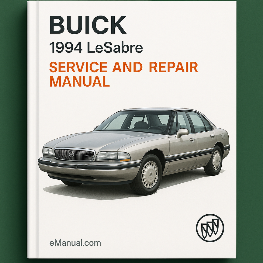 Manual de servicio y reparación de Buick LeSabre 1994