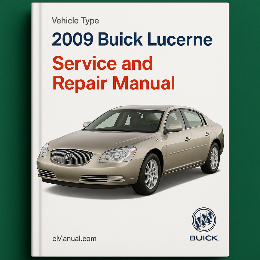 Manual de servicio y reparación de Buick Lucerne 2009