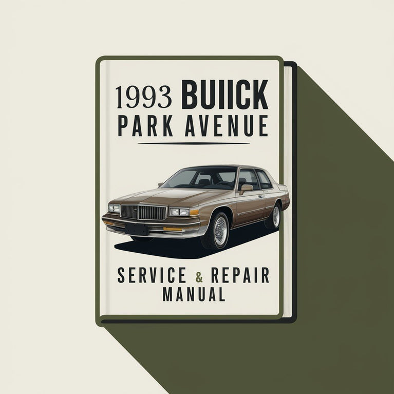 1993 Buick Park Avenue Service and Repair Manual PDF Download