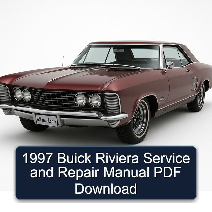 1997 Buick Riviera Service and Repair Manual