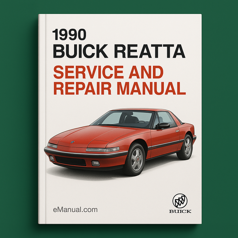 1990 Buick Reatta Service and Repair Manual