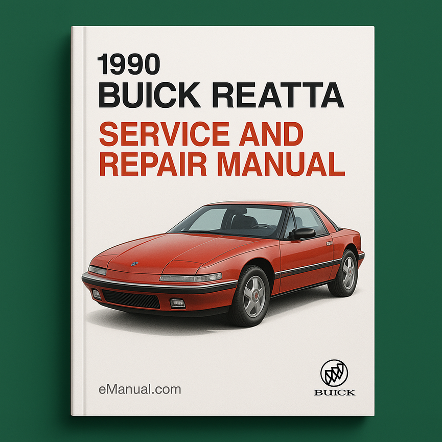 1990 Buick Reatta Service and Repair Manual