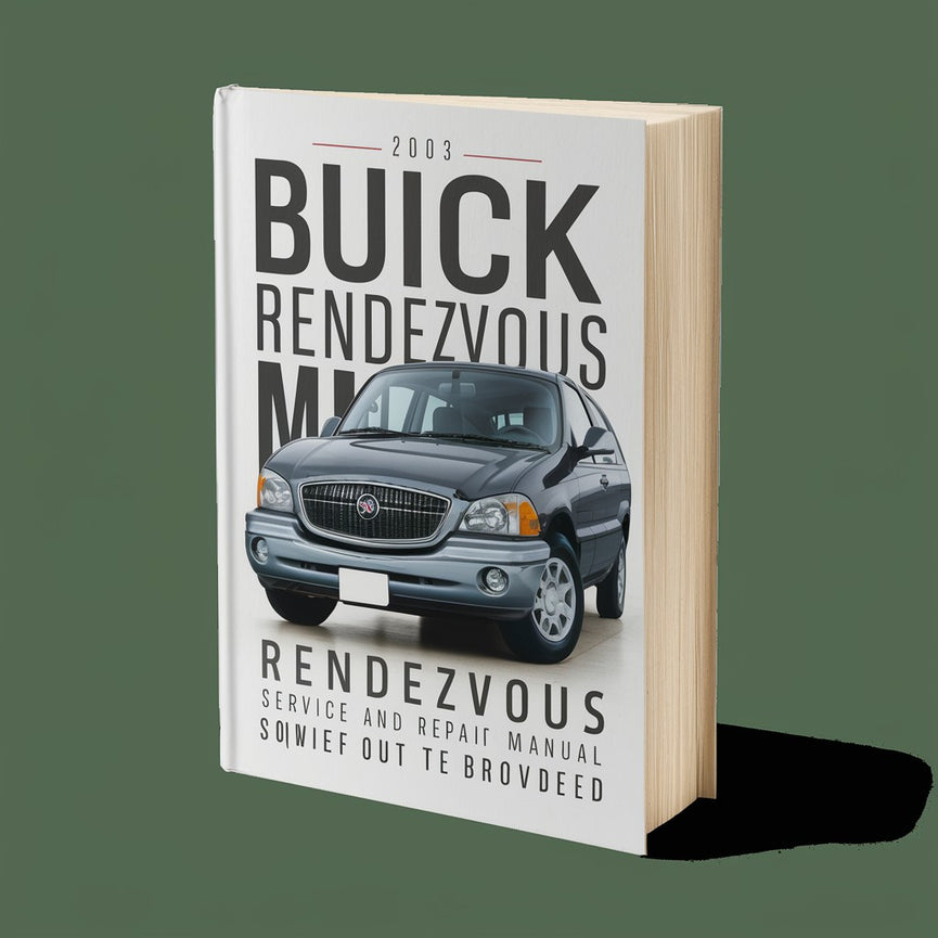 Manual de servicio y reparación del Buick Rendezvous 2003