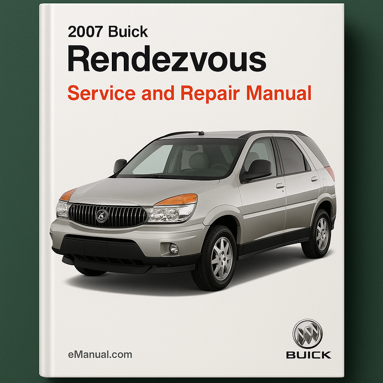 Manual de servicio y reparación del Buick Rendezvous 2007