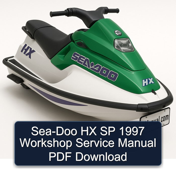 1997 SEA-DOO HX SP Service Repair Workshop Manual PDF