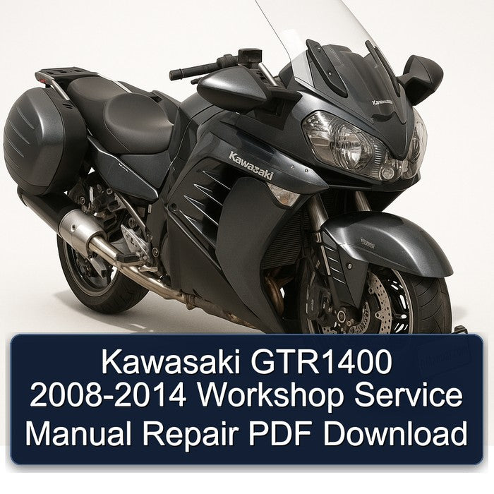 Kawasaki GTR1400 2008-2014 Workshop Service Manual Repair