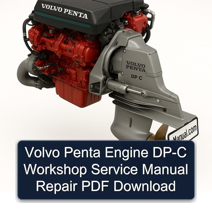 Volvo Penta Engine DP-C Workshop Service Manual Repair