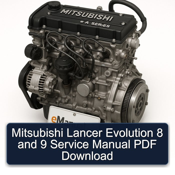 Mitsubishi Lancer Evolution 8 and 9 Service Manual