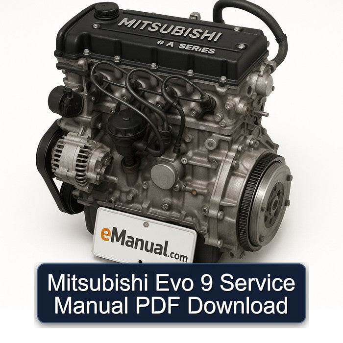 Mitsubishi Evo 9 Service Manual