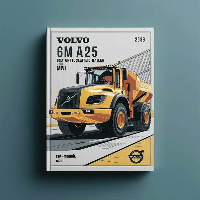 Volvo BM A25 6x4 Articulated Hauler MNL Service Repair Workshop Manual PDF