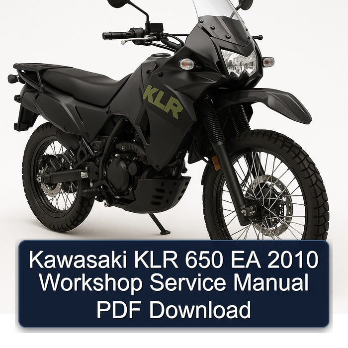 Kawasaki KLR 650 EA 2010 Workshop Service Manual