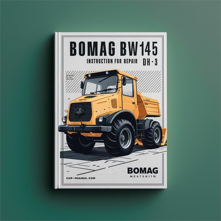 Bomag BW145 DH-3 Instruction Service Repair Workshop Manual PDF