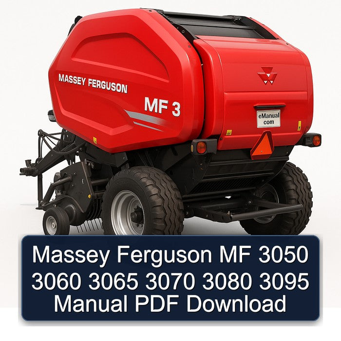 Massey Ferguson MF 3050 3060 3065 3070 3080 3095 Manual