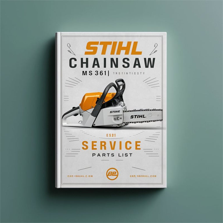 Stihl MS341 Chainsaw MS361 MS 341 361 Parts Catalog PDF