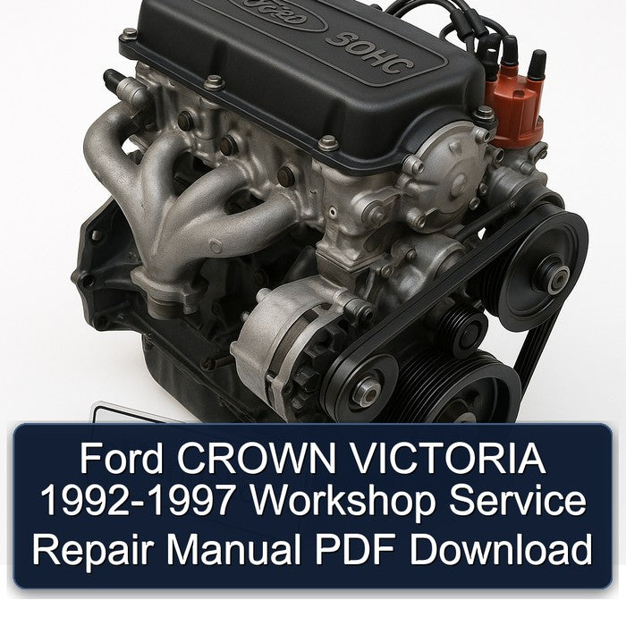 Ford CROWN VICTORIA 1992-1997 Workshop Service Repair Manual