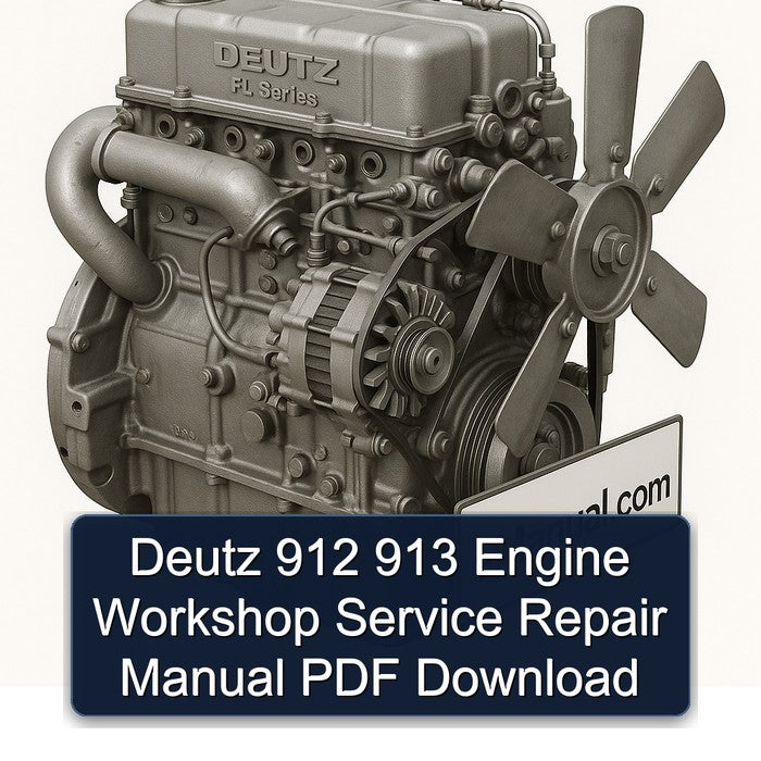 Deutz 912 913 Engine Workshop Service Repair Manual