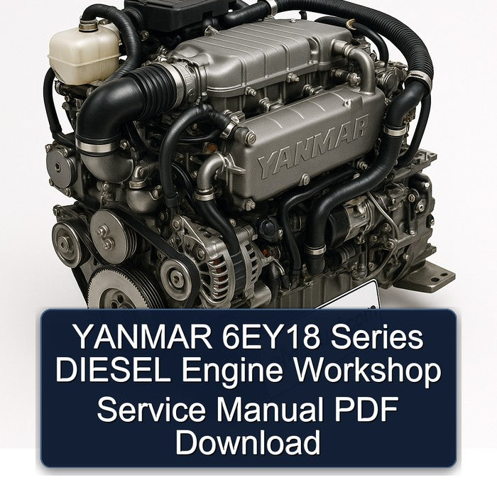 YANMAR 6EY18 Series DIESEL Engine Workshop Service Manual