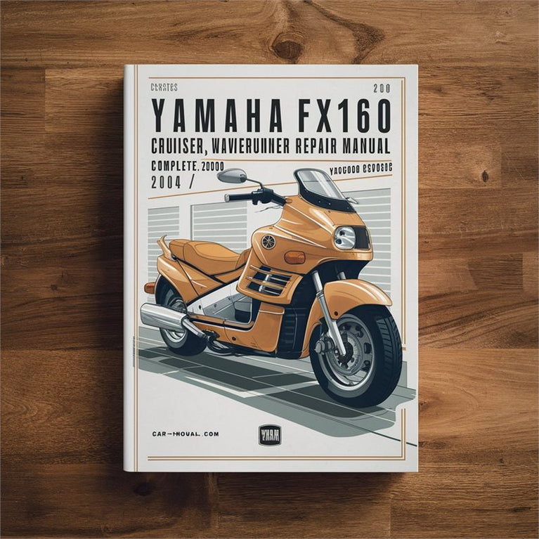 2004-2007 Yamaha FX160 Cruiser Waverunner Service Repair Workshop Manual PDF