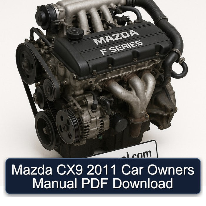 Mazda CX9 2011 Car Owners Manual