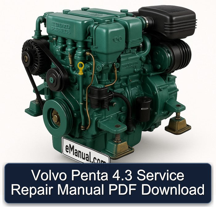 Volvo Penta 4.3 Service Repair Manual