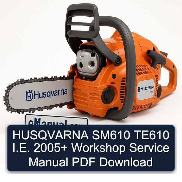 HUSQVARNA SM610 TE610 I.E. 2005+ Workshop Service Manual