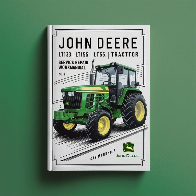 John Deere LT133 LT155 LT166 Lawn Garden Tractor Service Repair Workshop Manual PDF
