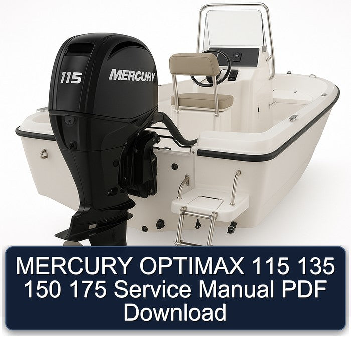 MERCURY OPTIMAX 115 135 150 175 Service Manual