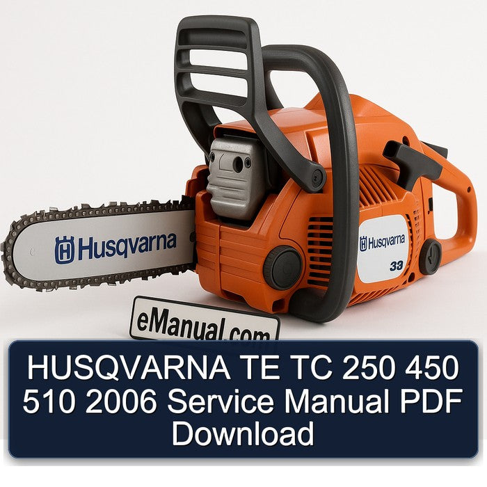 HUSQVARNA TE TC 250 450 510 2006 Service Manual