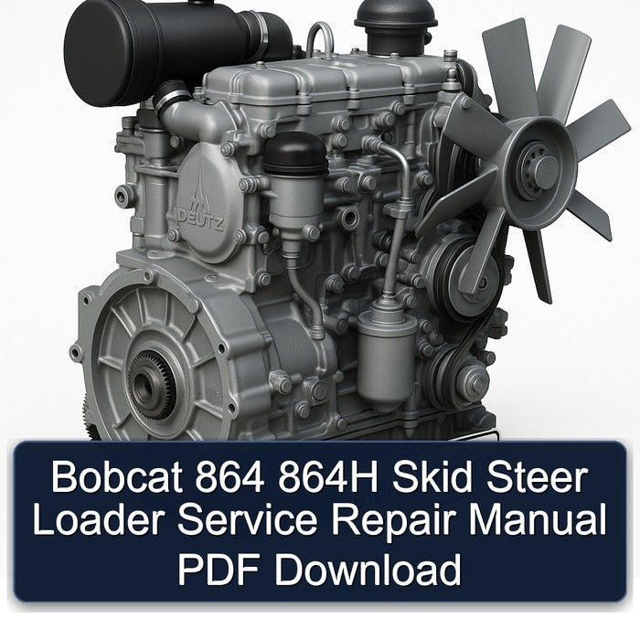 Bobcat 864 864H Skid Steer Loader Service Repair Manual