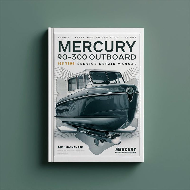 1965-1989 Mercury 90-300 HP Outboard Service Repair Workshop Manual PDF