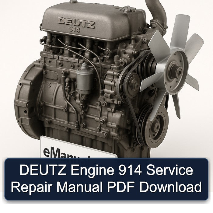 DEUTZ Engine 914 Service Repair Manual