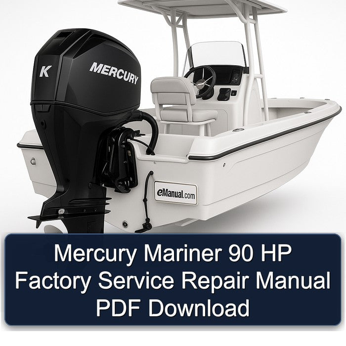 Mercury Mariner 90 HP Factory Service Repair Manual