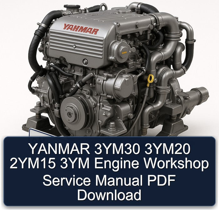 YANMAR 3YM30 3YM20 2YM15 3YM Engine Workshop Service Manual