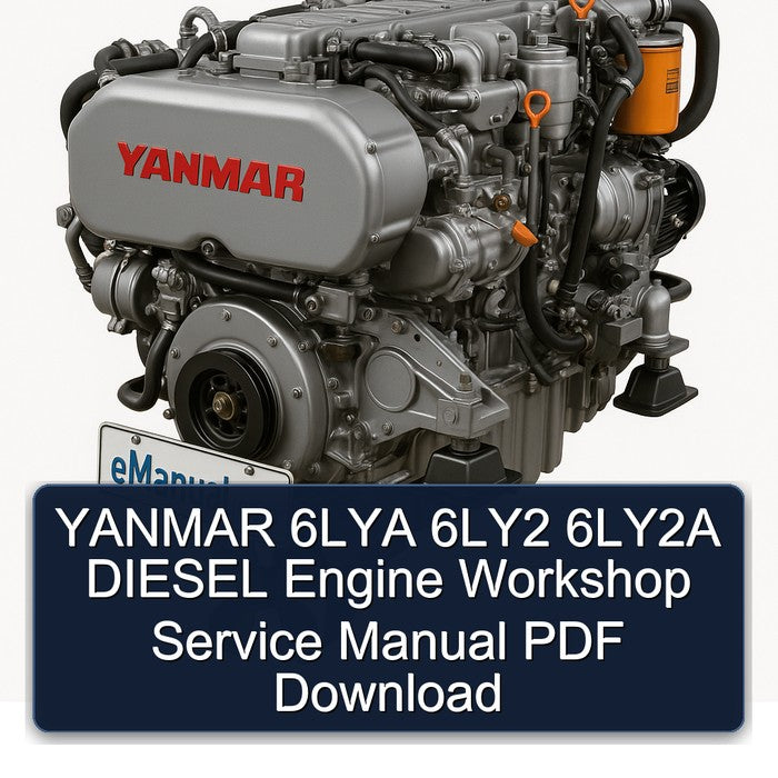 YANMAR 6LYA 6LY2 6LY2A DIESEL Engine Workshop Service Manual