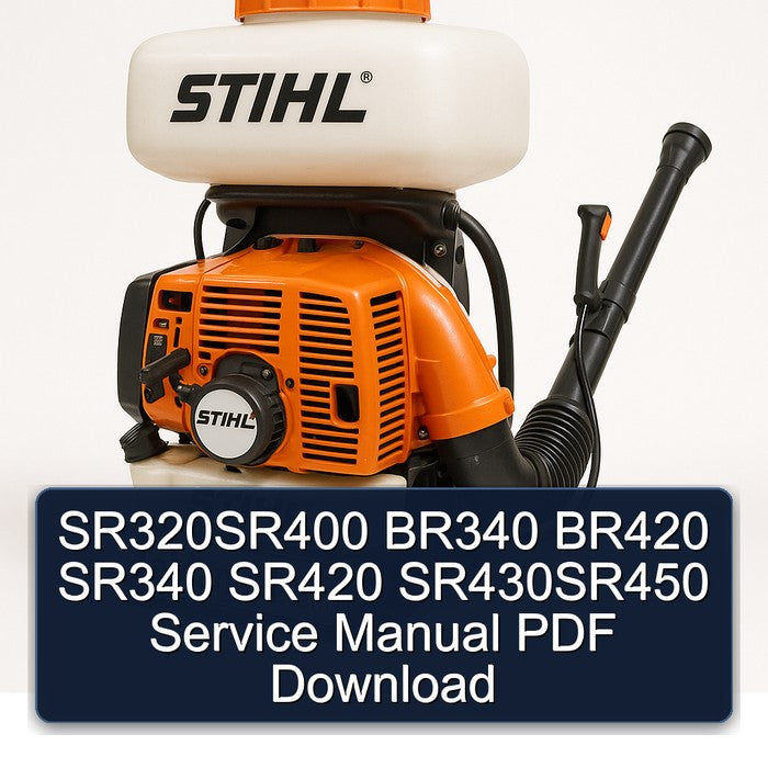 Sr320sr400 BR340 BR420 SR340 SR420 Sr430sr450 Service Repair Workshop Manual PDF
