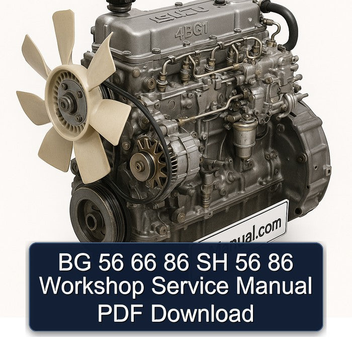 BG 56 66 86 SH 56 86 Workshop Service Manual