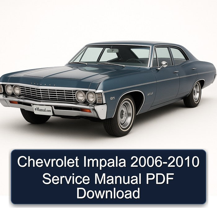 Chevrolet Impala 2006-2010 Service Manual