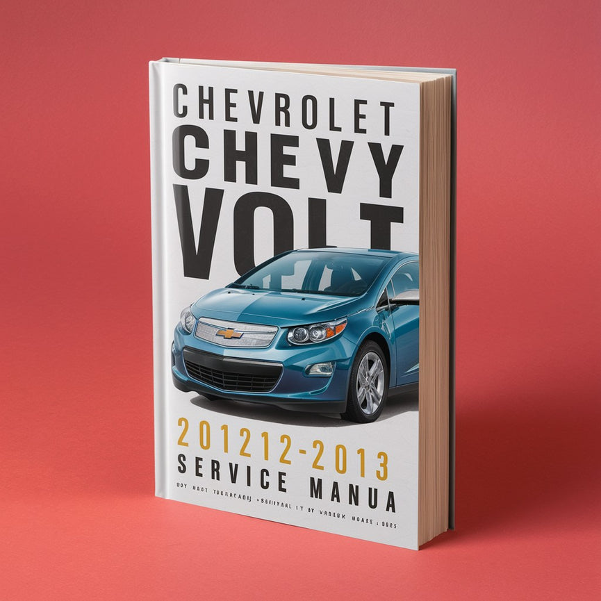 Manual de servicio y reparación del vehículo eléctrico Chevrolet Chevy Volt 2012-2013