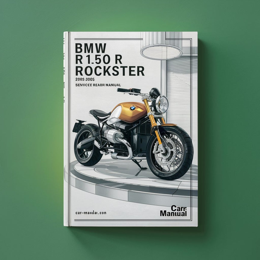 BMW R1150 R ROCKSTER 2003-2005 Service-Reparaturhandbuch