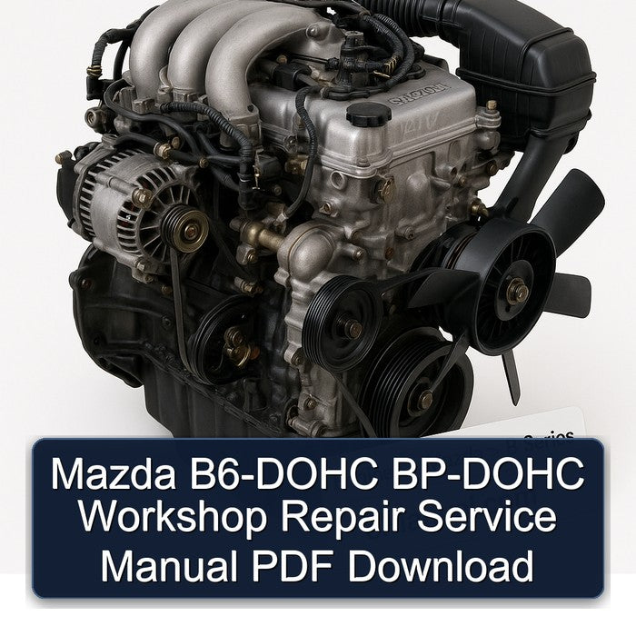 Mazda B6-DOHC BP-DOHC Workshop Repair Service Manual