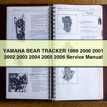 1999-2006 Yamaha Bear Tracker Service Repair Workshop Manual PDF