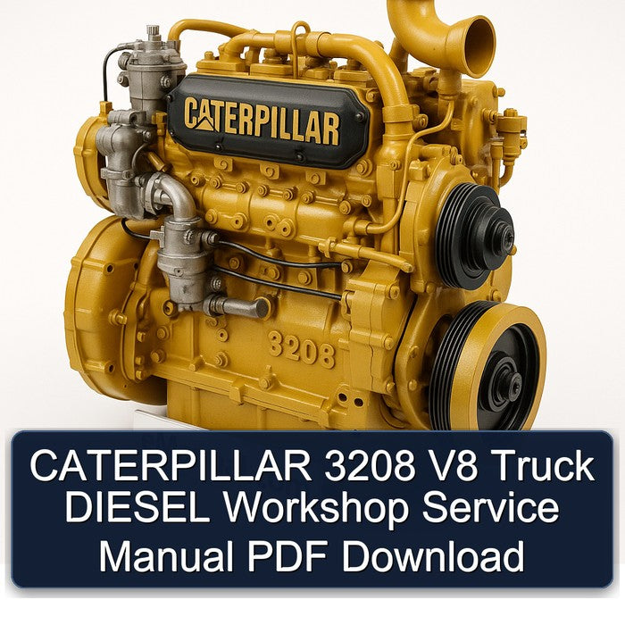 CATERPILLAR 3208 V8 Truck DIESEL Workshop Service Manual