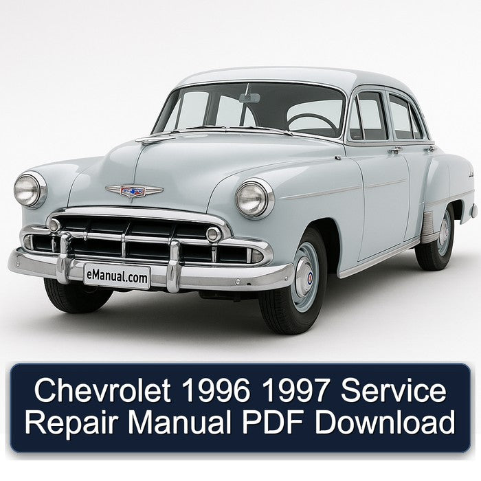 Chevrolet 1996 1997 Service Repair Manual